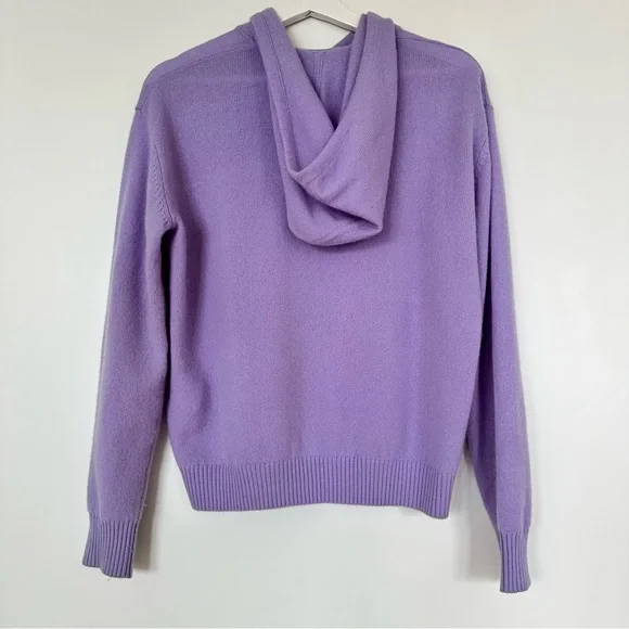 From Future 100% Cashmere hoodie lilac size M 💜 - Picture 4 of 5